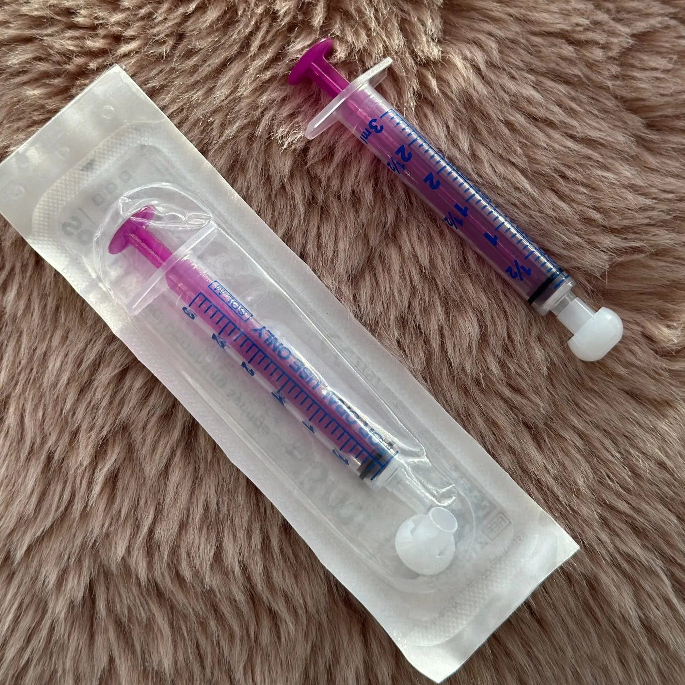 3ml Sterile Oral Syringe with Cap - Antenatal Expressing