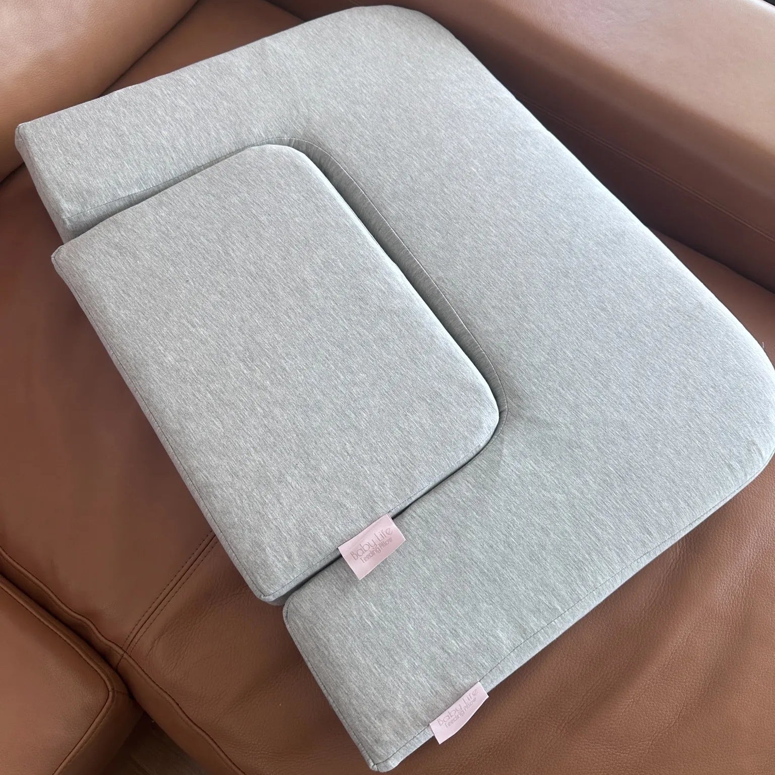 Baby Life Feeding Pillow + Matching Foot Stool Set (Large Size)