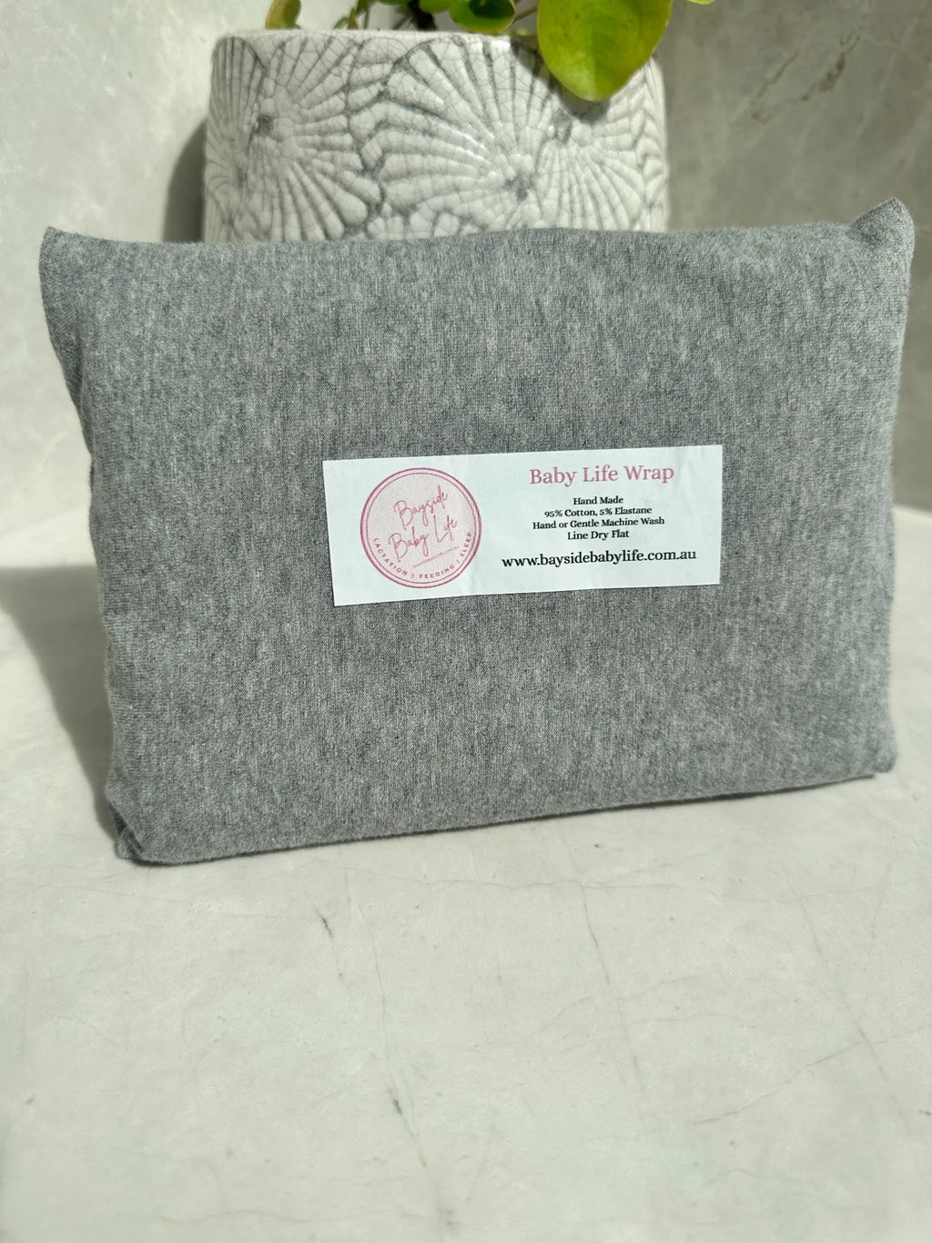 Baby Life Wrap - a swaddle designed to keep those little arms tucked in.