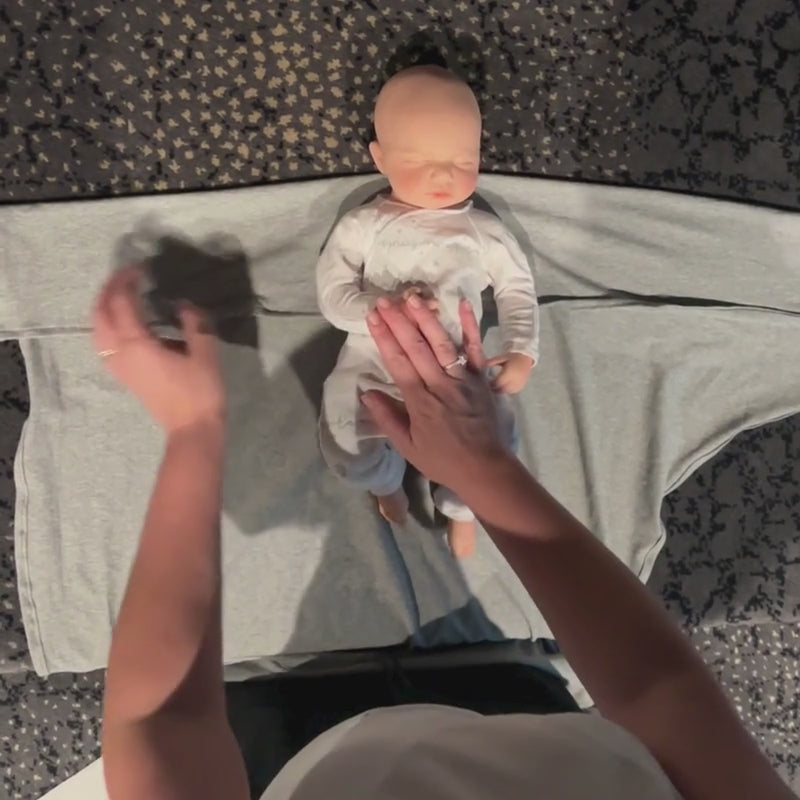Baby Life Wrap - a swaddle designed to keep those little arms tucked in.